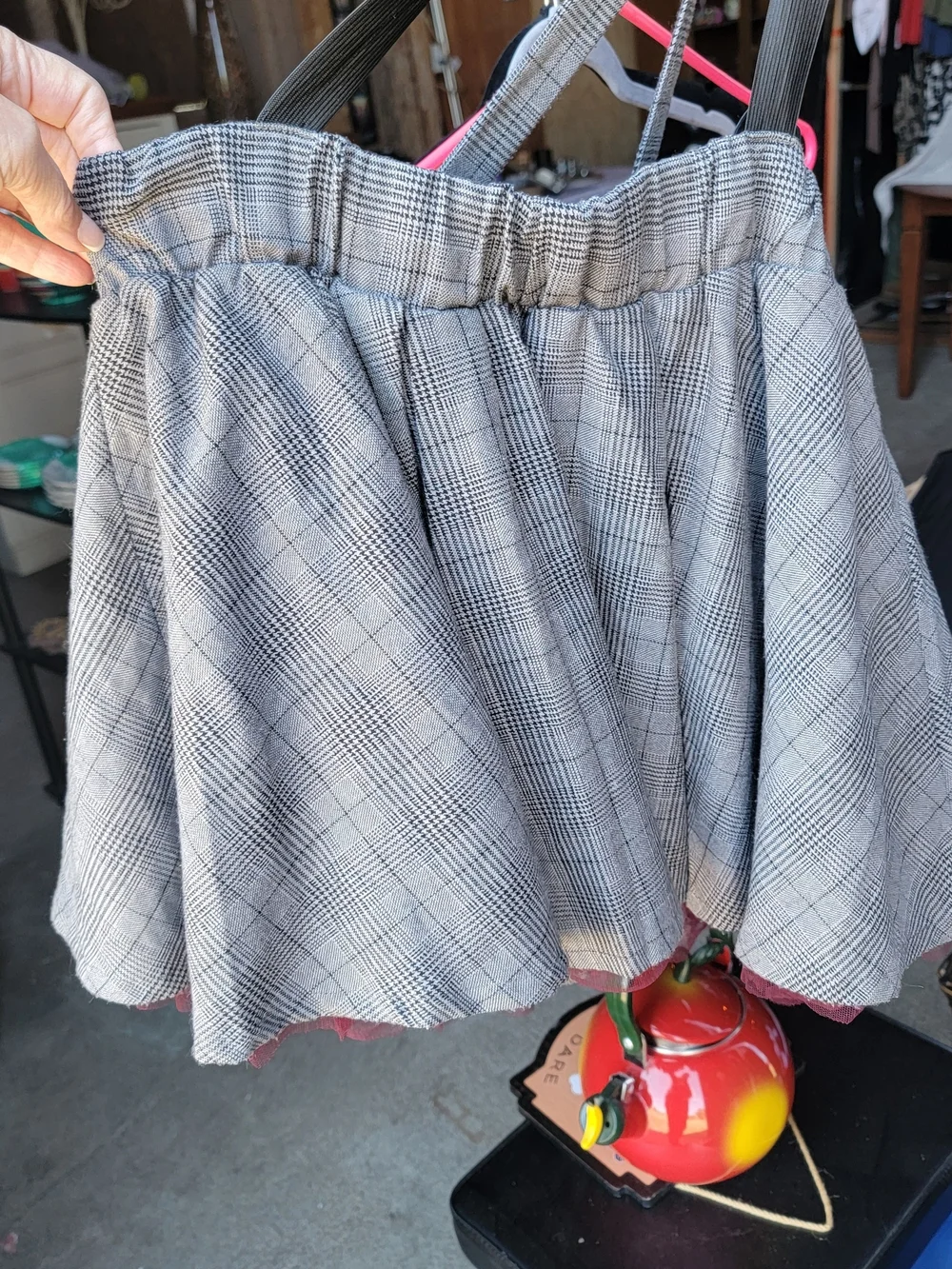 Weissman plaid skirt